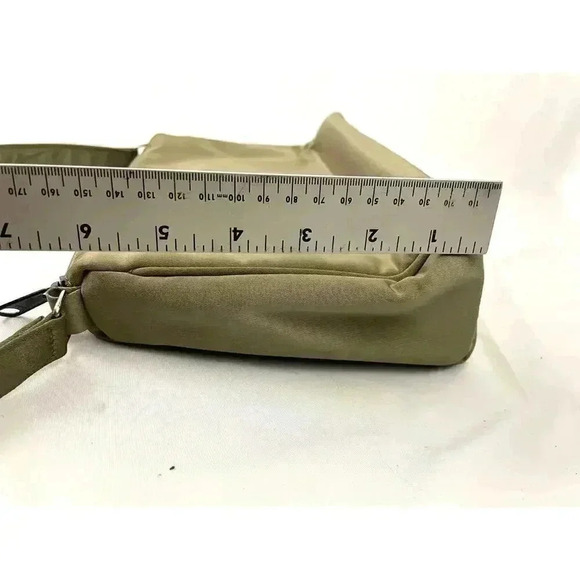 VTG Kate Spade New York Golden Satin Fabric Baguette Hand bag Purse - Picture 6 of 10